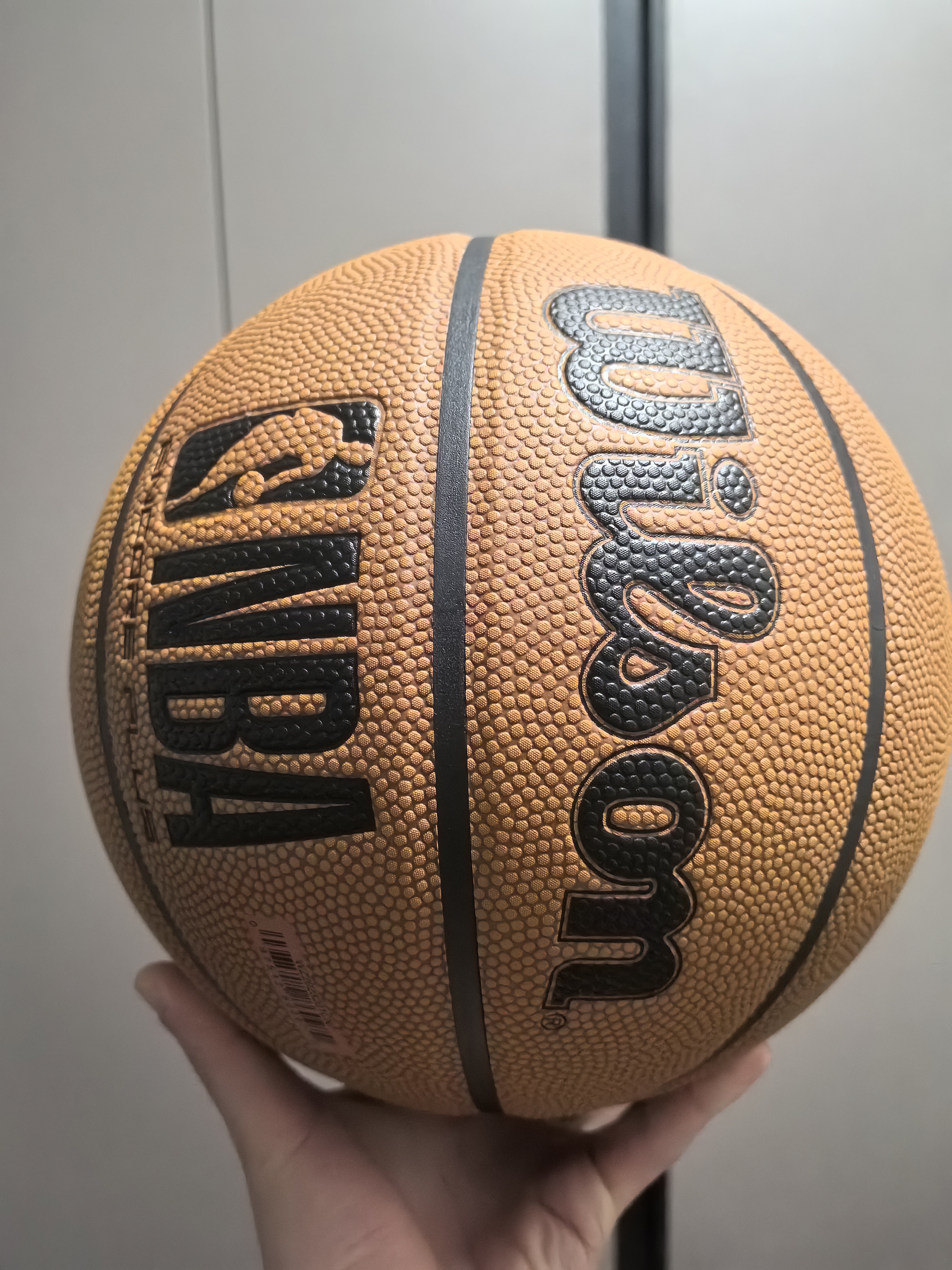 威尔胜（Wilson）NBA绝尘系列ENCORE PLUS防尘皮革室外神器成人耐磨比赛7号篮球 实拍图