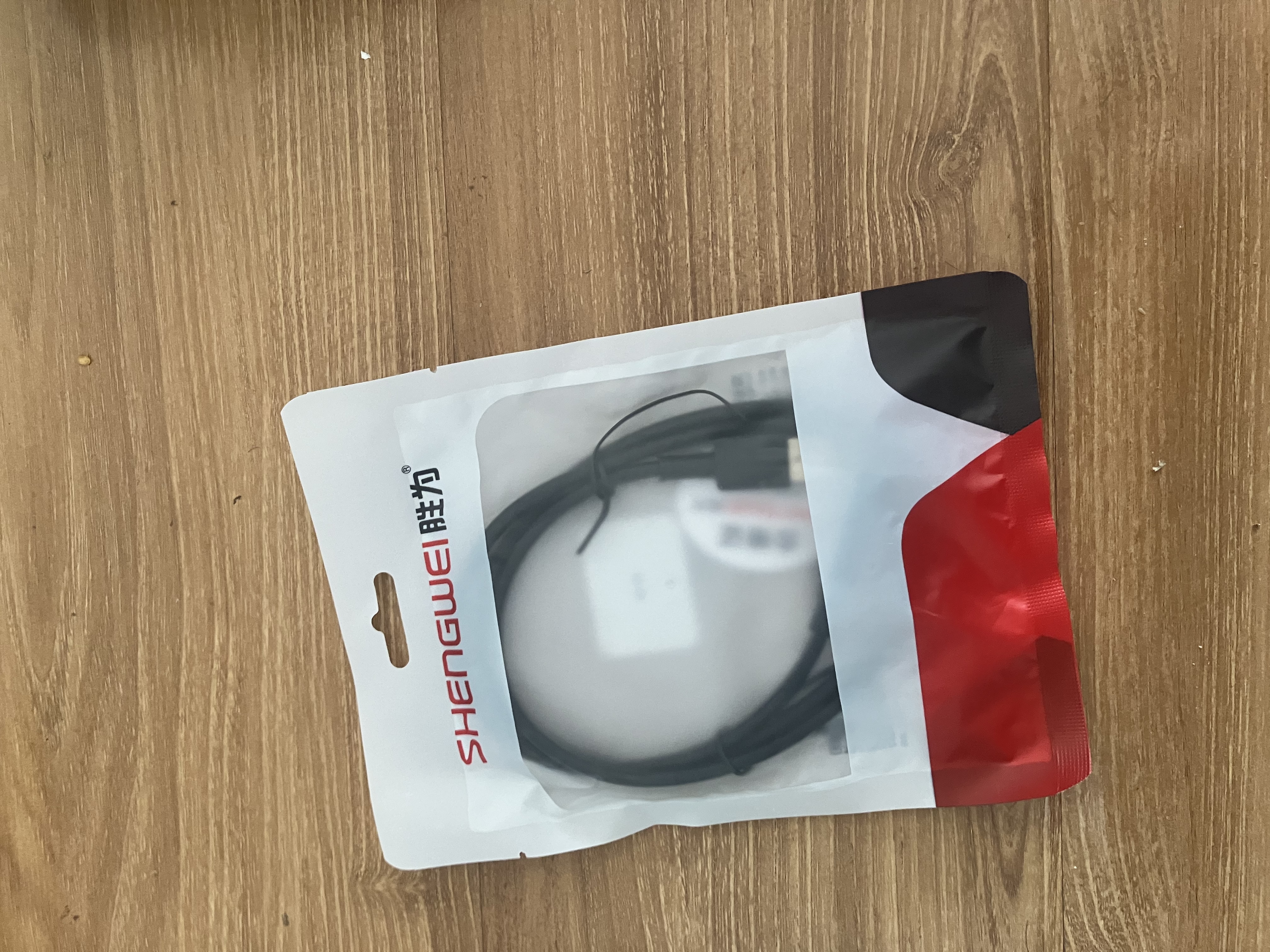 胜为（shengwei）USB2.0延长线公对母 高速传输数据连接线 电脑U盘鼠标键盘打印机充电器扩展延长加长线1米AUF1010G 实拍图