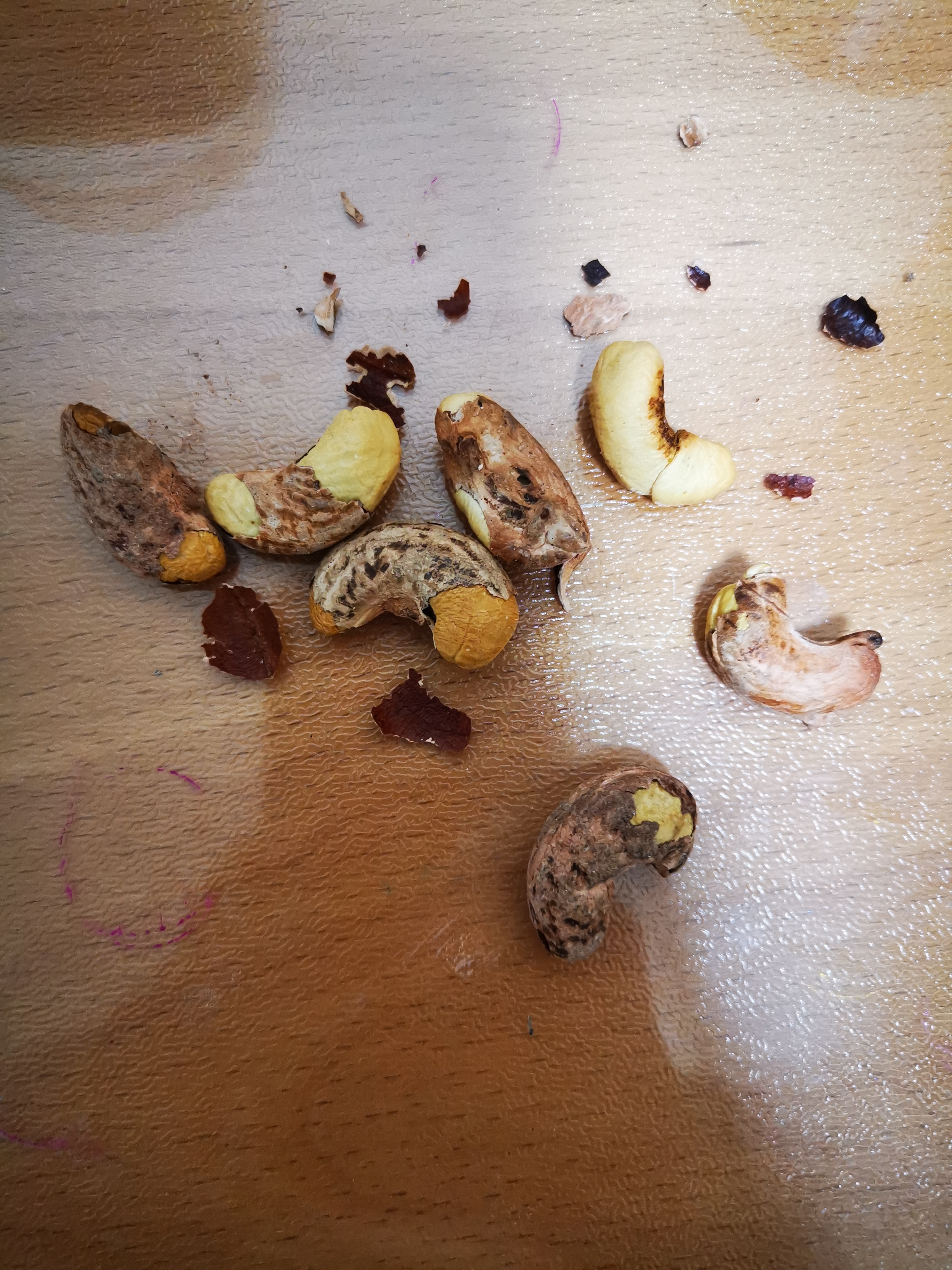 每果时光新货大颗粒紫皮腰果原香盐焗越南紫衣带皮坚果炒货干果孕妇零食 【大颗粒·1斤】新货： 净重250g*2包 实拍图