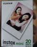 INSTAX富士instax立拍立得 mini相纸 白边双包20张+香蕴花影边框贴 实拍图