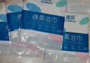 京喜指数 倩挥出行必备浴巾毛巾套装旅行出差便携式一次性套装 绵柔浴巾（常规款）50*120cm 5包装 实拍图