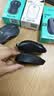 罗技（Logitech）M185鼠标 无线鼠标 办公鼠标 对称鼠标 黑色灰边 带无线2.4G接收器 实拍图