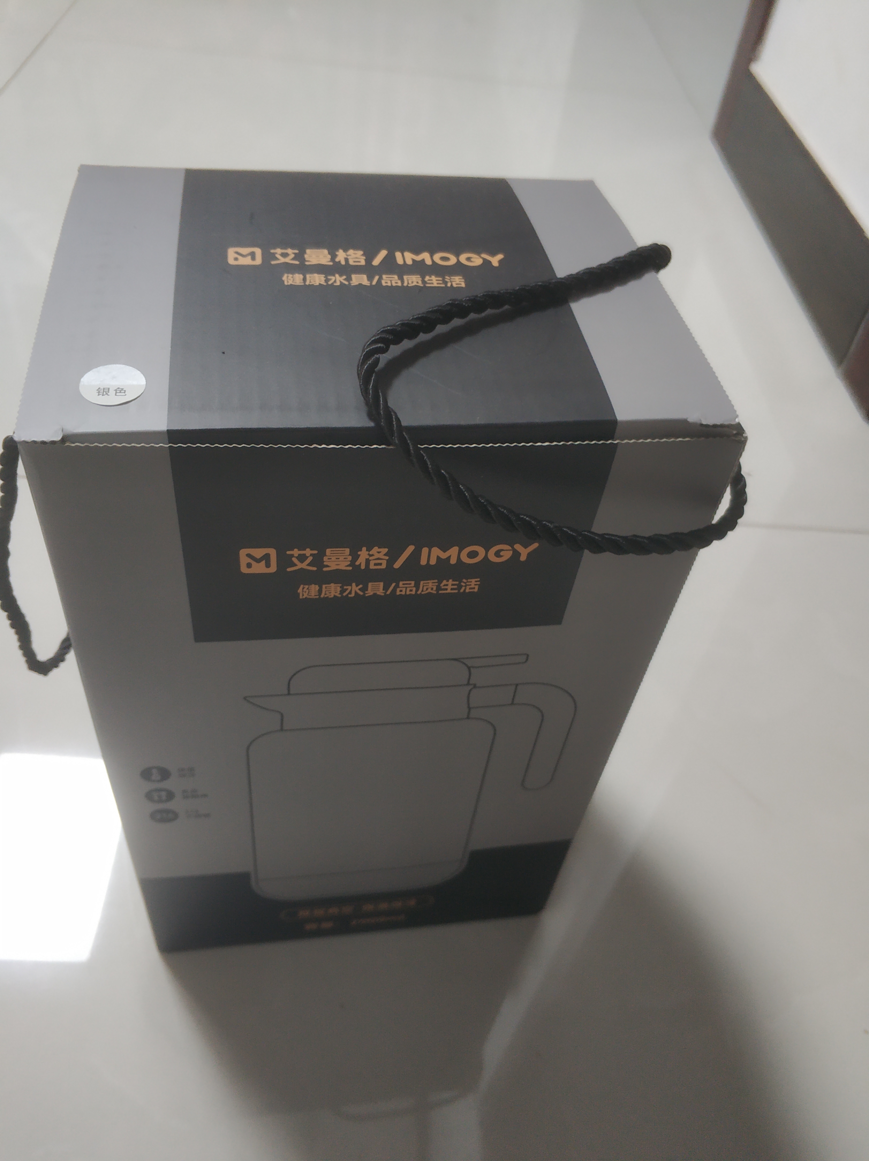 艾曼格（IMOGY）艾曼格保温水壶家用保温壶保温瓶大容量热水壶316L不锈钢暖壶 实拍图