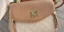 千百度（C.BANNER）头层牛皮包包女包手提包菱格斜挎单肩包生日礼物高级感送女友老婆 实拍图