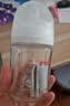 贝亲（Pigeon）玻璃奶瓶宽口径防胀气240ml L号奶嘴 6月+ AA188  实拍图