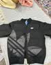 adidas 600蓬轻薄拒水保暖鸭绒羽绒服外套男女秋冬阿迪达斯三叶草   黑色(推荐男生选大一码)   M 实拍图