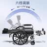 怡辉轮椅瘫痪老年人专用可躺可大小便折叠轻便车带坐便器骨折代步推车 实拍图