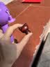 创意檀木猫咪吊坠木雕工艺品DIY手机包包钥匙扣挂链 紫檀木牛鼻孔 实拍图