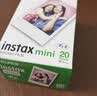 INSTAX富士instax立拍立得 mini相纸 白边双包20张+闪闪星钻边框贴 实拍图