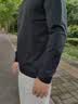 安踏零压T丨半拉链长袖T恤男加绒通勤商务休闲立领上衣秋冬季打底衫 【加绒保暖+吸湿速干】基础黑7401-3 王一博同款 XL (180) 建议140-160斤 实拍图