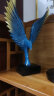 集思美 现代简约老鹰抽象雕塑摆件创意家居客厅电视柜办公室装饰工艺品 蓝色大鹏展翅 实拍图