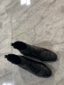 卡津奴（KAJINNU） 2024春秋新款短靴chic鳄鱼纹女靴切尔西短靴粗跟马丁靴 黑色单里 38 晒单实拍图