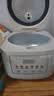 美的（Midea）电饭煲 3L家用电饭锅 316L不锈钢无涂层煮饭锅 2-3人智能预约0涂层煲汤煮粥MB-RE387S 实拍图