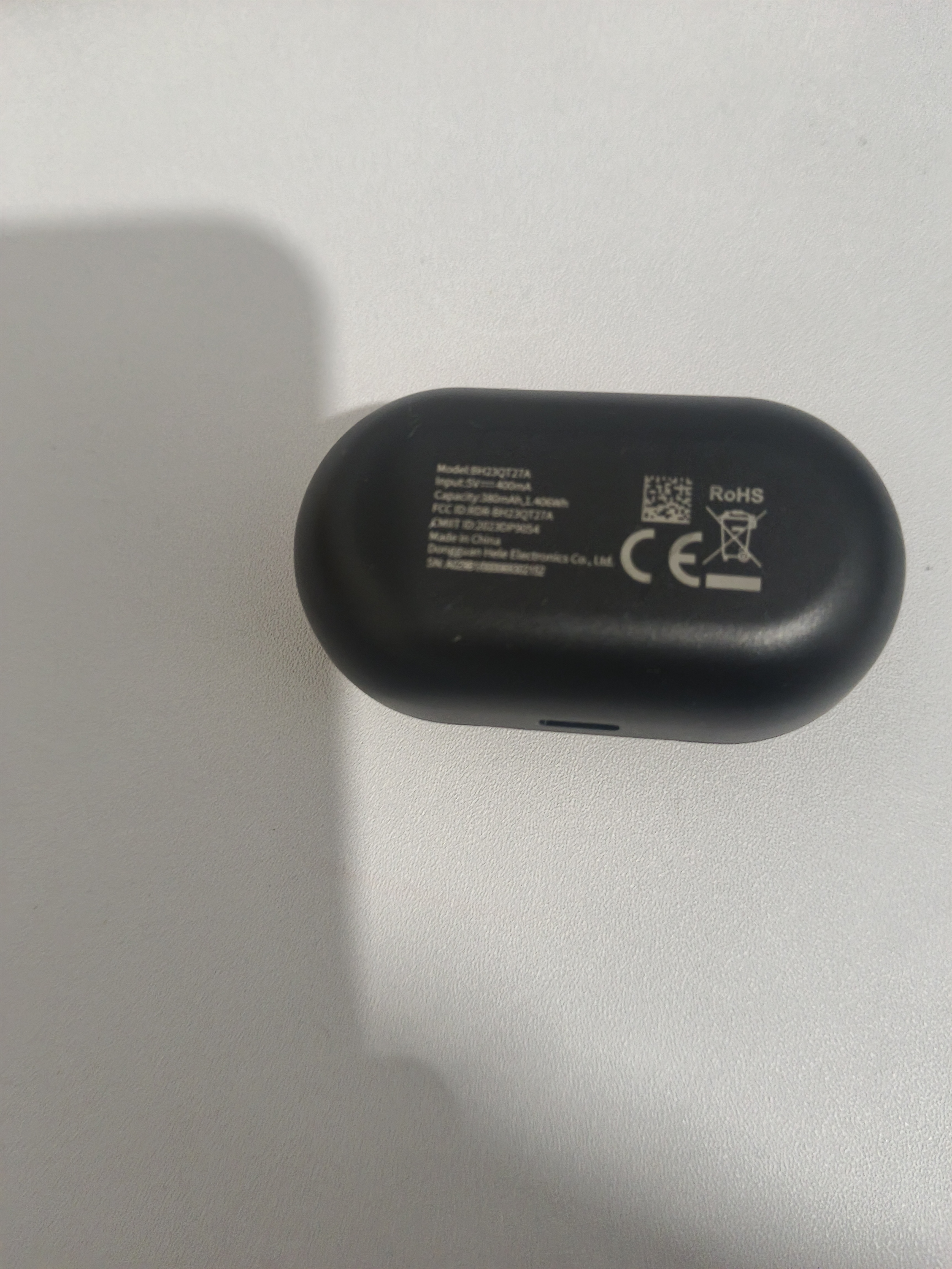 QCY ArcBuds Lite 真无线蓝牙耳机5.3 超长续航高清通话降噪跑步运动 迷你入耳式 全手机通用 黑色 实拍图