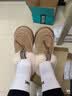 UGG秋季女士时尚舒适保暖厚底一脚蹬懒人毛毛鞋 1158258CHE|栗色 37 实拍图