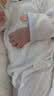 贝瑞加（Babyprints）婴儿连体衣2件装宝宝衣服四季内衣纯棉爬服薄款哈衣家居睡衣 蓝59 实拍图