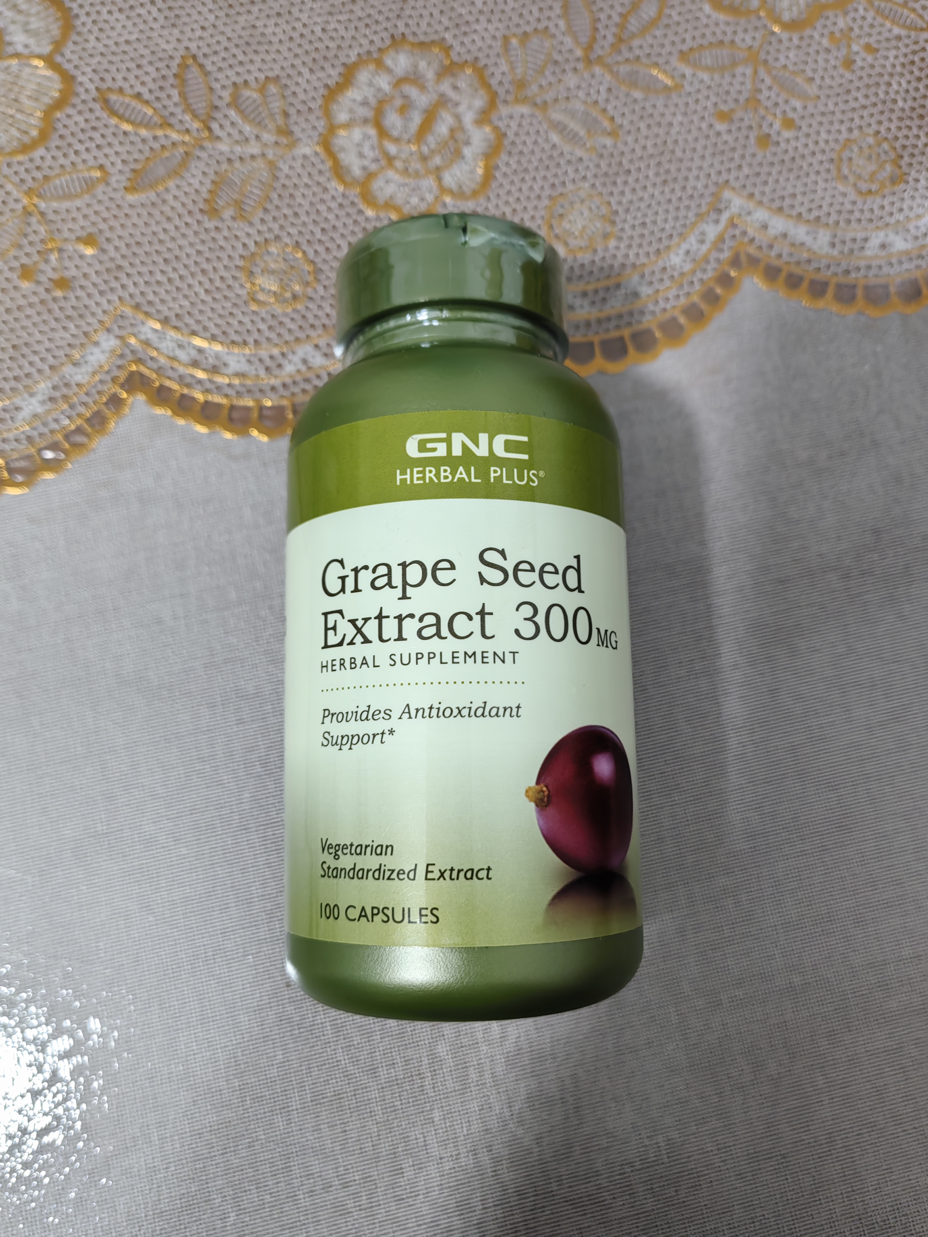 GNC健安喜葡萄籽精华100粒/瓶维生素白藜芦醇花青素亮肤焕白 实拍图