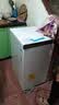 海尔（Haier）100L单温小冰箱迷你冰箱小型家用小冰柜冷柜冷冻冷藏转换一级能效深冷减霜大容量BC/BD-100GHW9D 实拍图