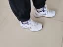 耐克NIKE男老爹鞋AIR MONARCH IV 运动训练鞋415445-102白蓝40.5 实拍图