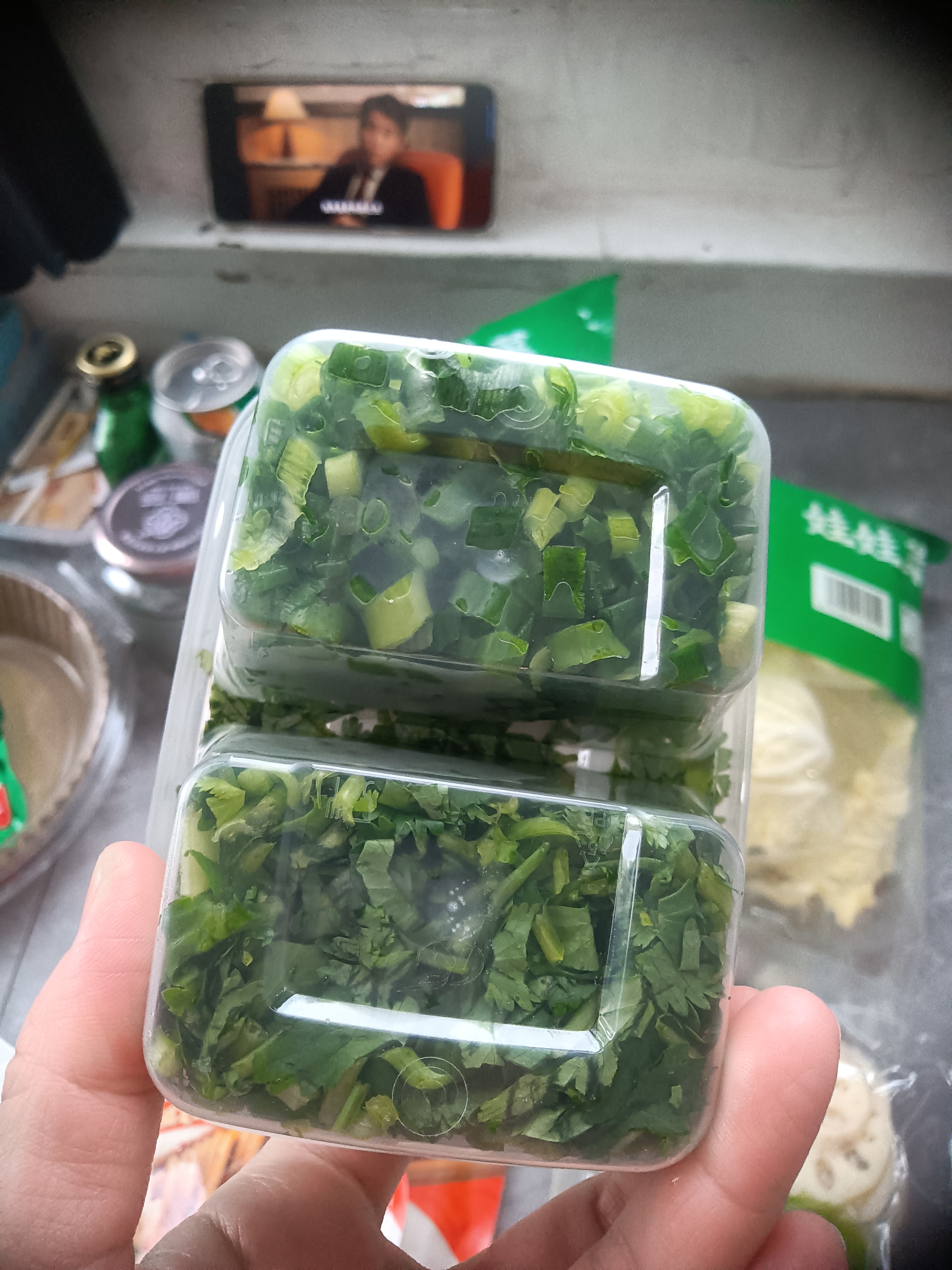 【免洗净菜】小葱香菜调味组合40g 实拍图
