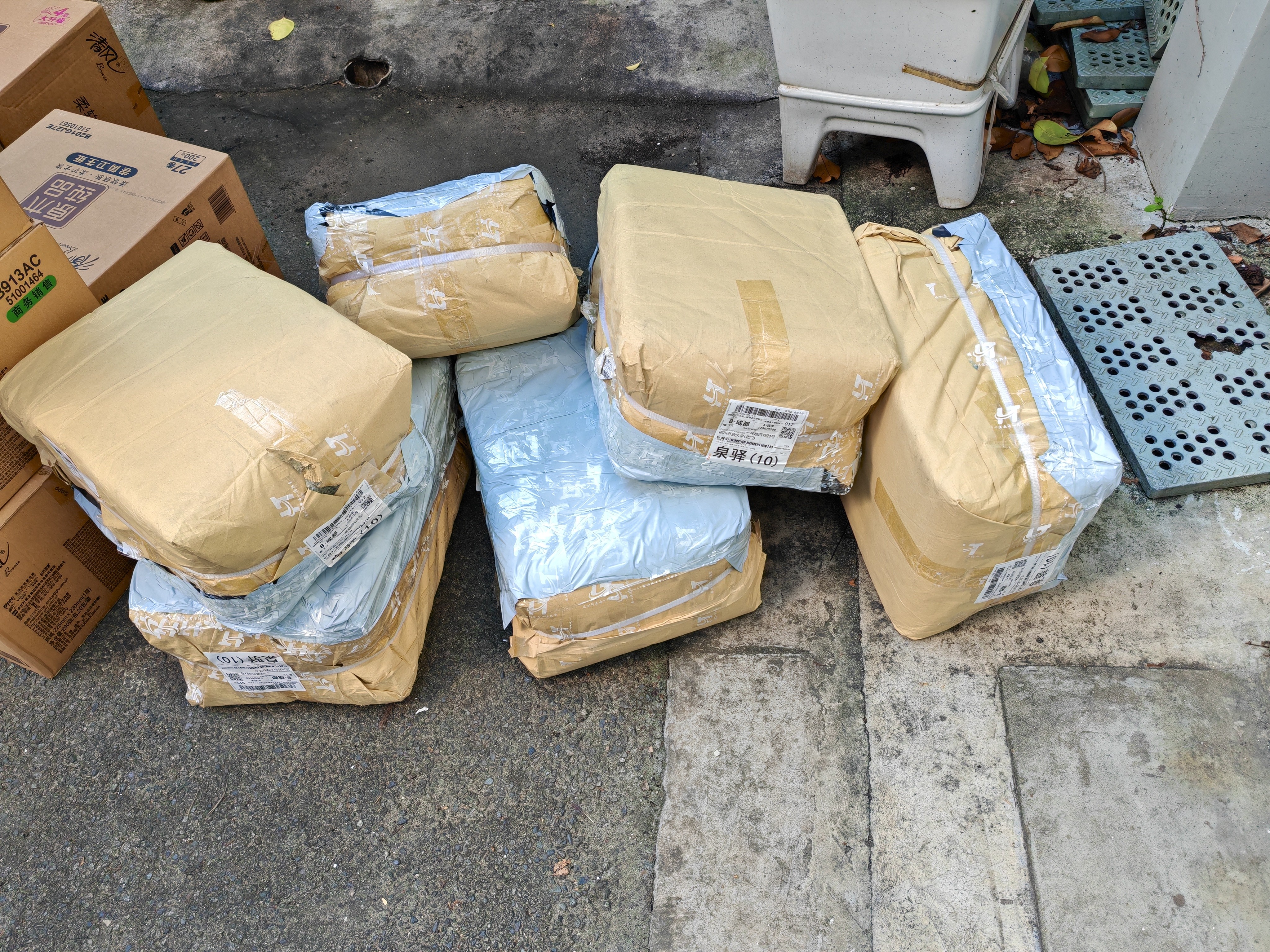 利得平口垃圾袋黑色100*120cm50只双面3.1丝特大号加厚物业袋实惠装 实拍图