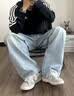 adidas通勤休闲三条纹连帽夹克早秋外套卫衣男装阿迪达斯轻运动   黑色/白   2XL 实拍图