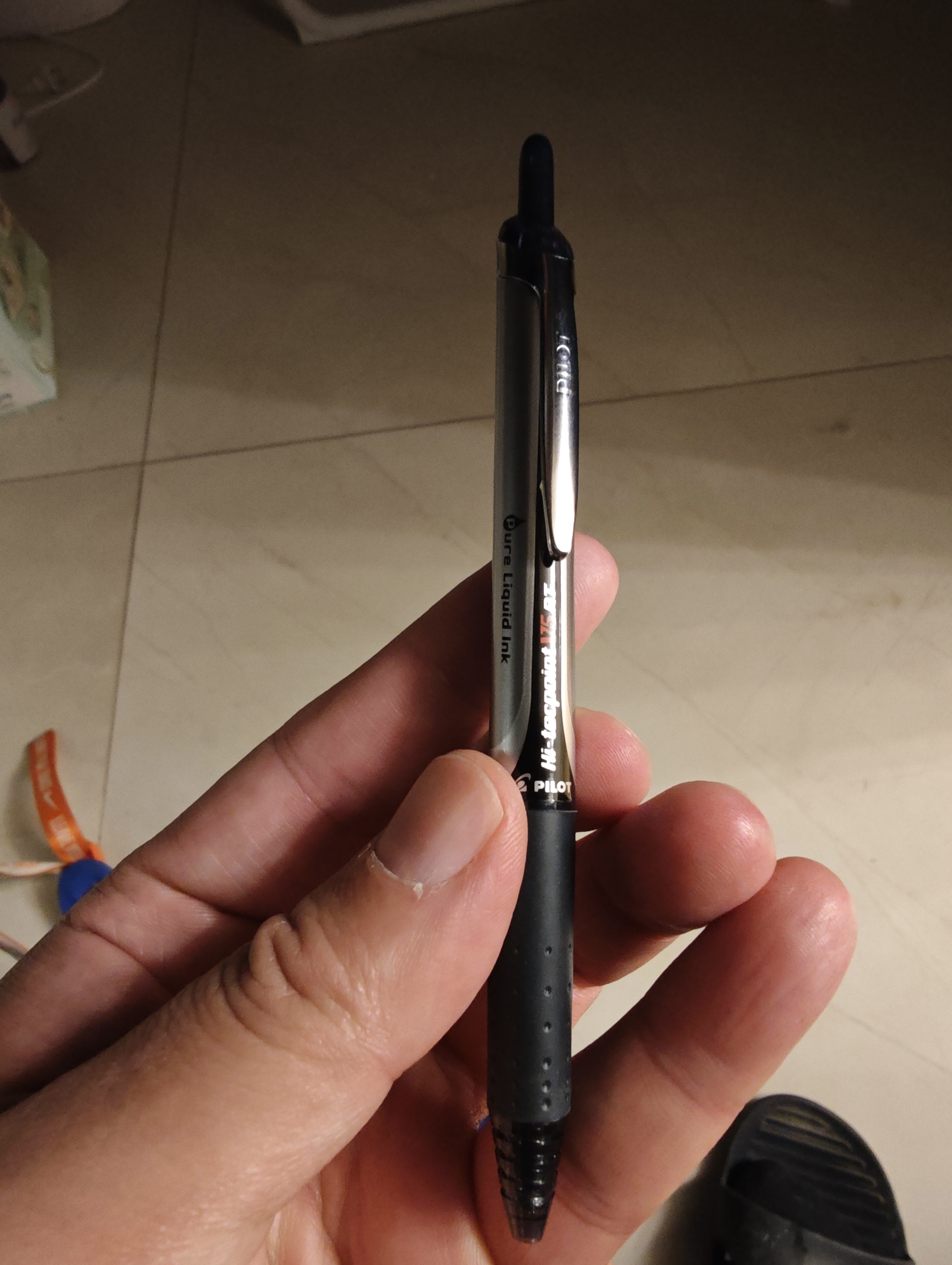 百乐（PILOT）BXRT-V5开拓王按动黑色中性笔0.5签字笔商务水笔学生考试刷题笔高颜值文具套装 3支 实拍图