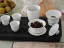 京东京造茶具整套装羊脂玉陶瓷功夫茶具壶杯盘中秋送礼物家用白瓷盖碗15件 实拍图