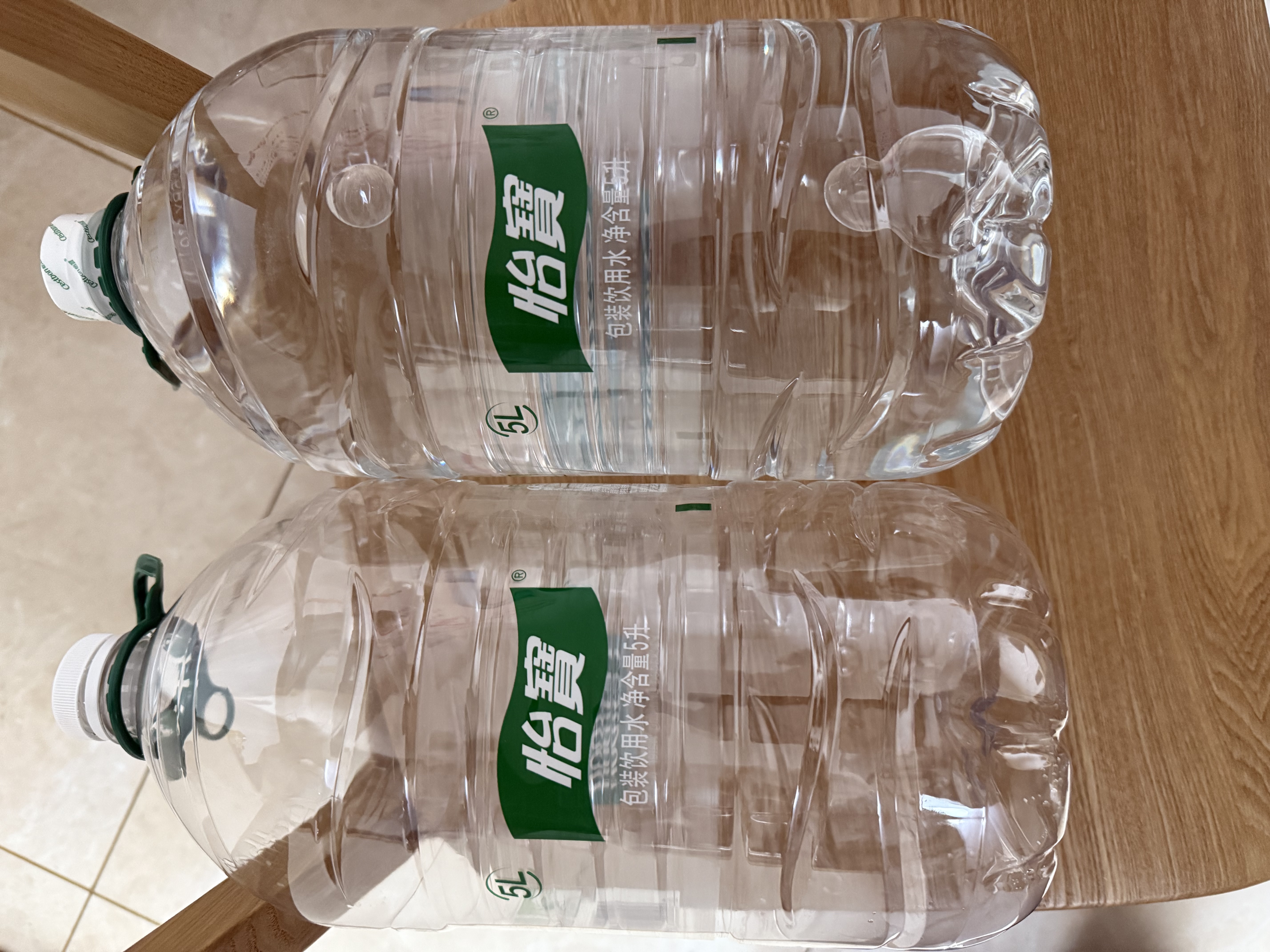 怡宝 饮用水 纯净水4.5L*4桶装水 整箱装 实拍图