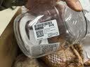 宜家（IKEA）考肯密封透明储物罐玻璃瓶密封罐食品级专用附盖罐储存罐 透明玻璃附盖罐1升 实拍图