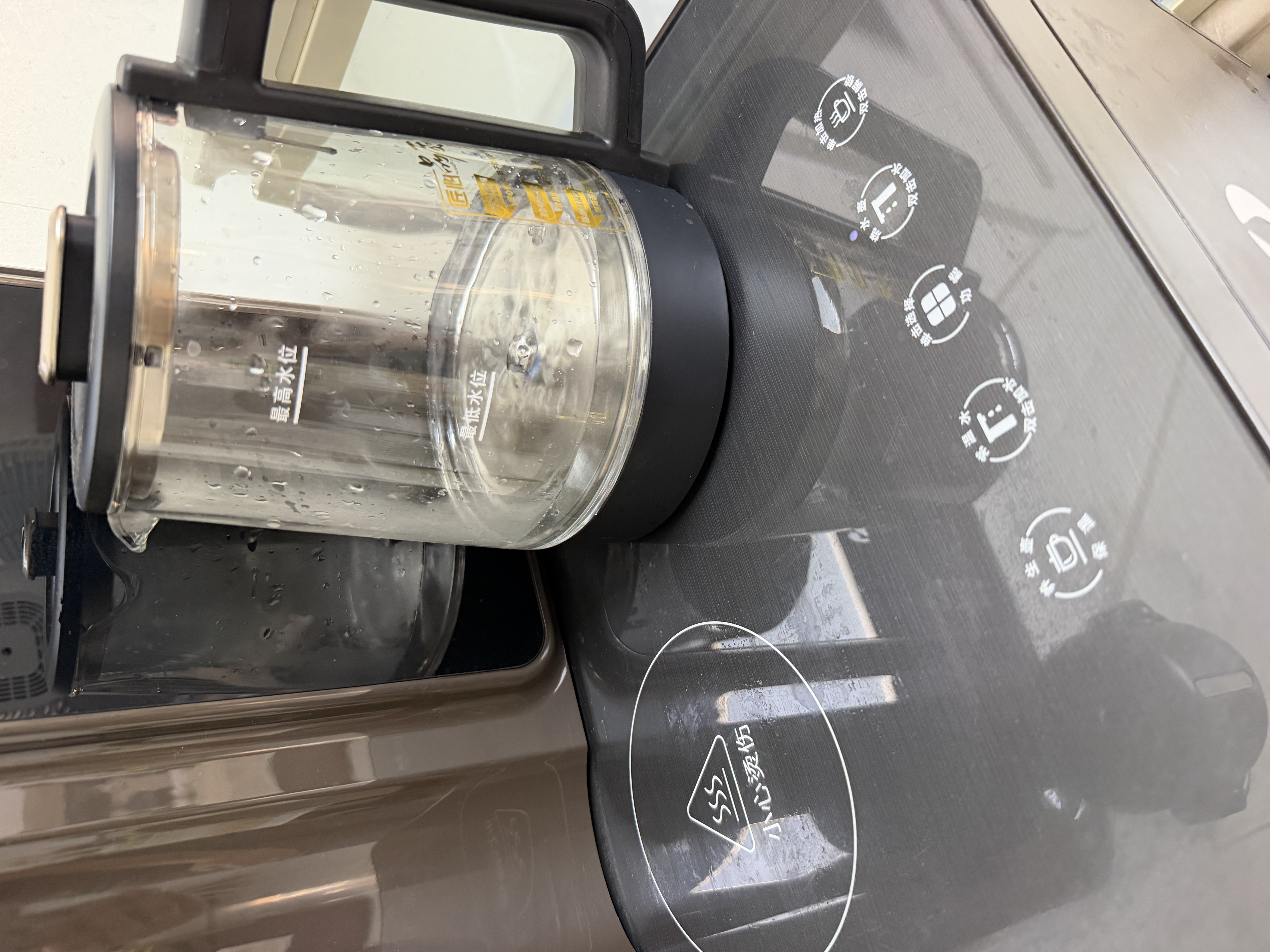 美菱鲜活水茶吧机家用多功能办公室立式饮水机一体柜自动上水多功能烧水壶京东自营MC-N08咖鲜活水1.0 实拍图