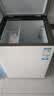 海尔（Haier）142L单温小冰箱冰柜小户型家用小冰柜冷柜冷藏柜冷冻柜一级减霜大容量PCM内胆BC/BD-142GHPW9DT 实拍图