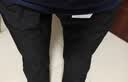 探拓（TECTOP）冲锋裤男加绒保暖防风软壳裤登山徒步裤  男款黑色 S 实拍图