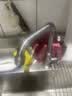 九牧（JOMOO）厨房水龙头 轻奢7字型水槽洗菜盆单冷水龙头77029-719/HBS-1 实拍图