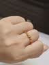 芯奢岁岁有金红绳戒指女款本命年手工编织2026新款招财转运珠指环礼物 岁岁有金红绳戒指 实拍图
