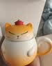 上新了文创 故宫御猫泡茶杯 可爱陶瓷水杯办公室家用咖啡杯带杯盖女生日礼物 实拍图