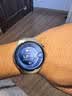 华为HUAWEI WATCH 5 46mm 基础款不锈钢表壳星河蓝素皮复合表带首创X-TAP智感窗eSIM通话手表 实拍图
