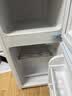 志高双门冰箱小型出租房宿舍双开门冷藏冷冻一级能效家用大容量办公室电冰箱二门微霜 【全国联保】118升级款/白/高效保鲜/铜管速冷 实拍图