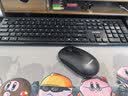 联想（Lenovo）无线键盘鼠标套装 键鼠套装全尺寸键盘 商务办公 USB 适用笔记本台式机一体机 KN220/T221 黑色 实拍图