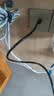 山泽超六类网线 2米 CAT6A类万兆成品网线家用电脑网络宽带工程跳线8芯双绞兼容千兆带双接头黑 D6A020 实拍图