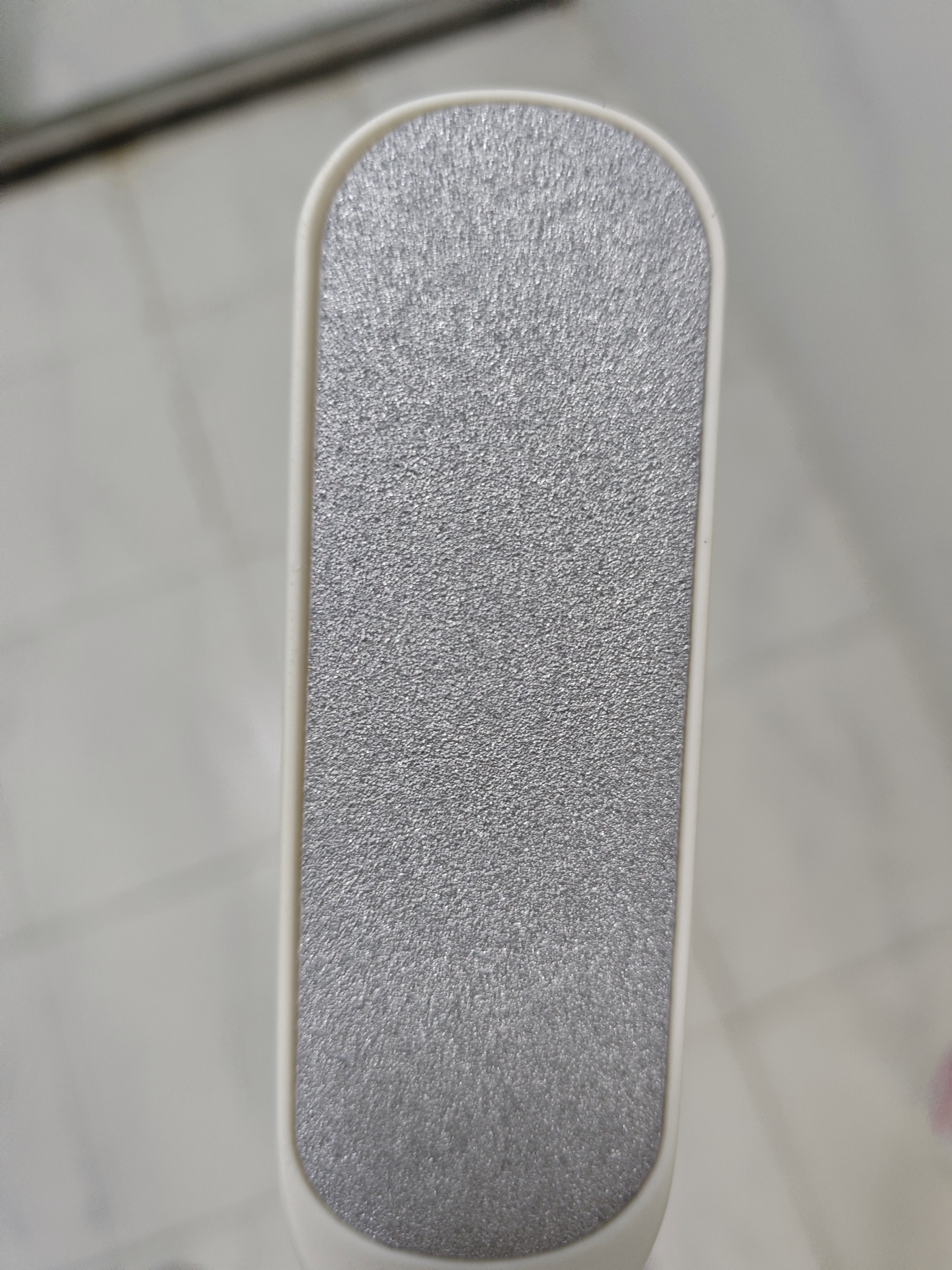 不锈钢耐用搓脚板修脚神器去死皮老茧家用脚后跟刮脚底脚 不锈钢搓脚板白色1个 实拍图