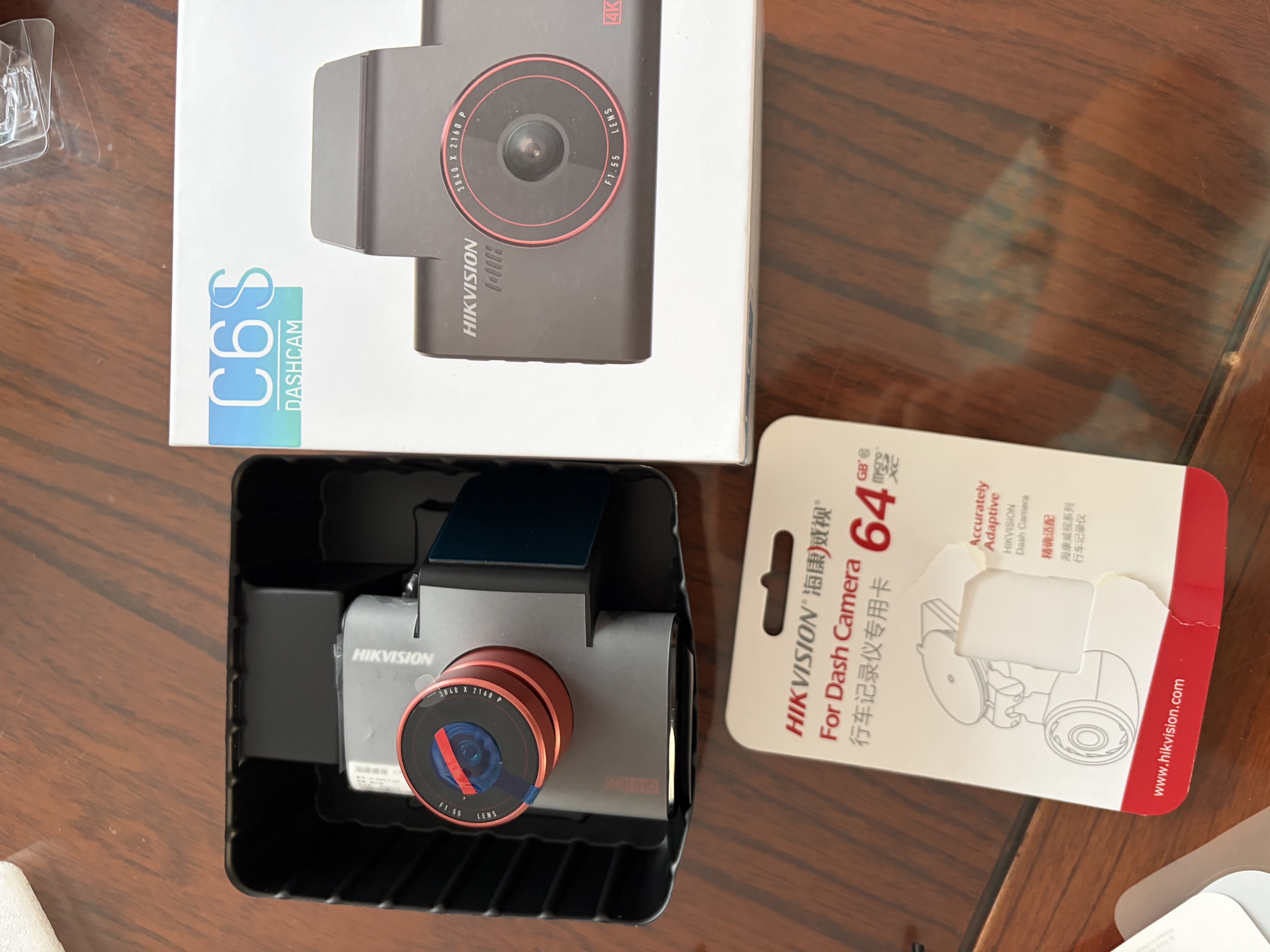 海康威视（HIKVISION）行车记录仪2026款C6S 4K超高清黑光夜视电子防抖超级电容停车监控 实拍图