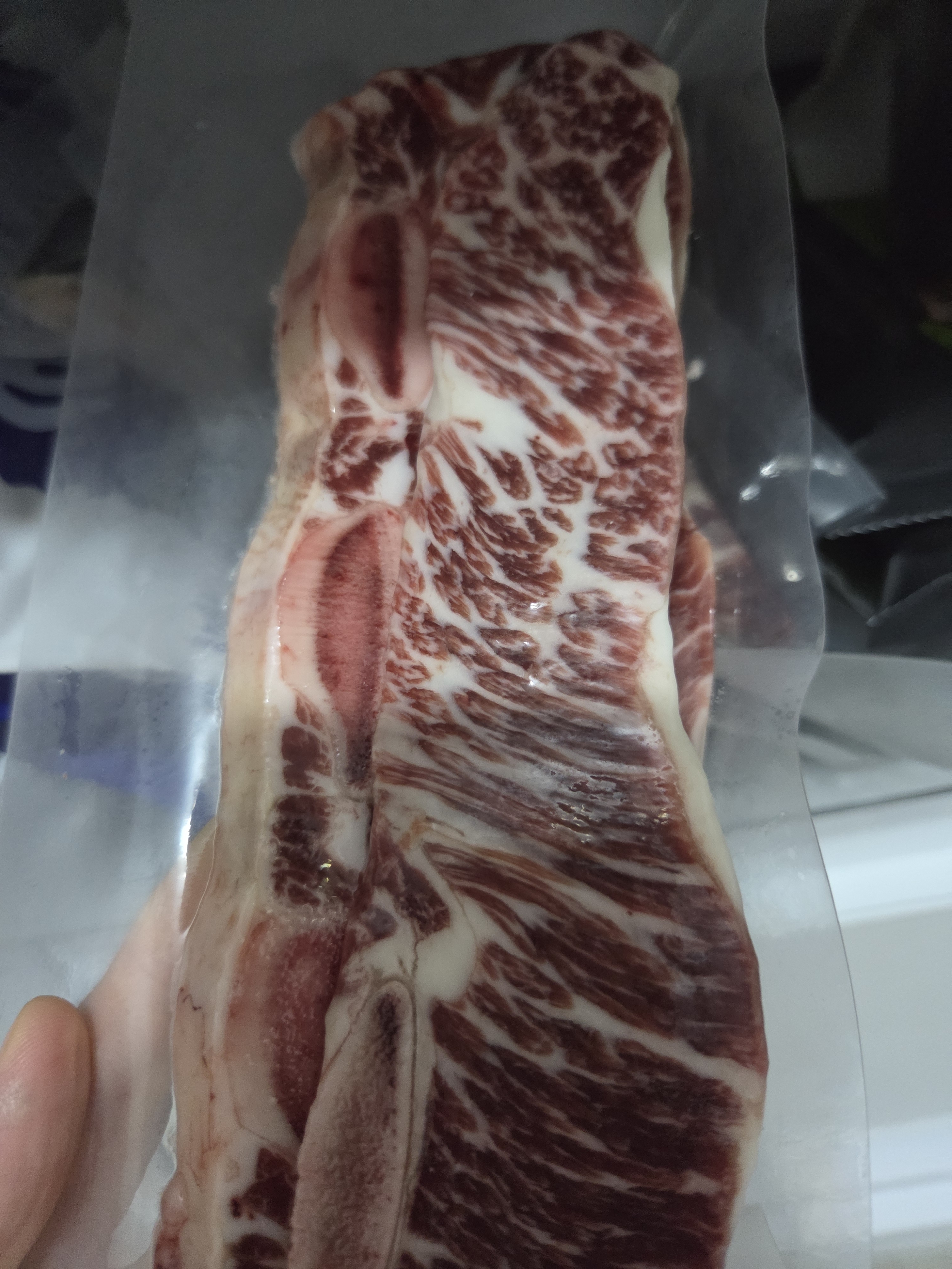 京东超市/京觅海外直采 精选澳洲原切雪花牛仔骨 净重1.5斤自营牛肉烧烤 实拍图