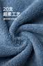 洁丽雅（Grace）7A级抗菌纯棉毛巾 柔软吸水新疆长绒棉洗脸巾2条装 蓝+咖运动 实拍图