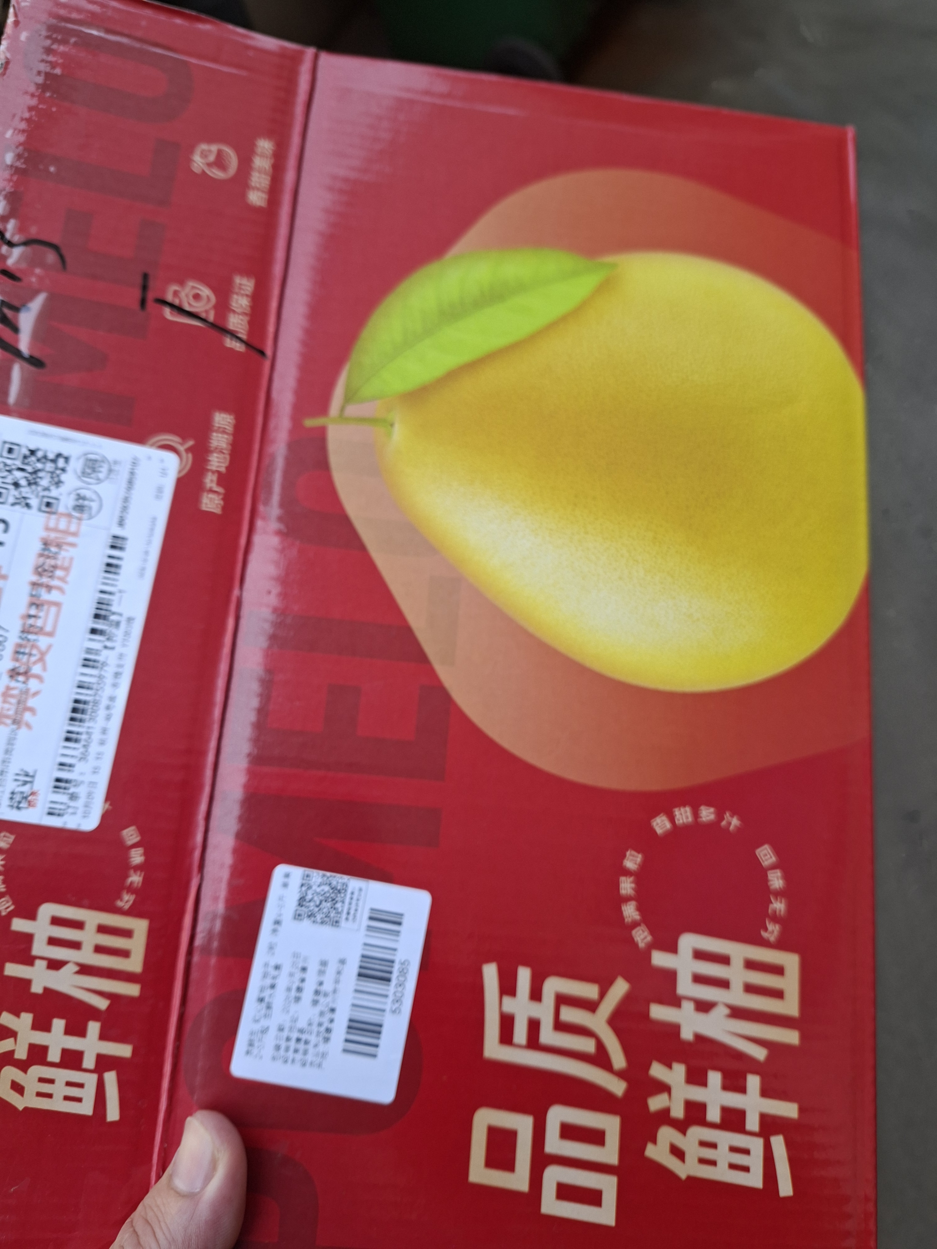 京鲜生福建红心蜜柚 2粒 净重4-5斤 单果2-3斤起 生鲜水果礼盒 实拍图