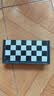 友邦（UB） 国际象棋黑白色磁性可折叠便携培训教学用棋露营(中号) 实拍图