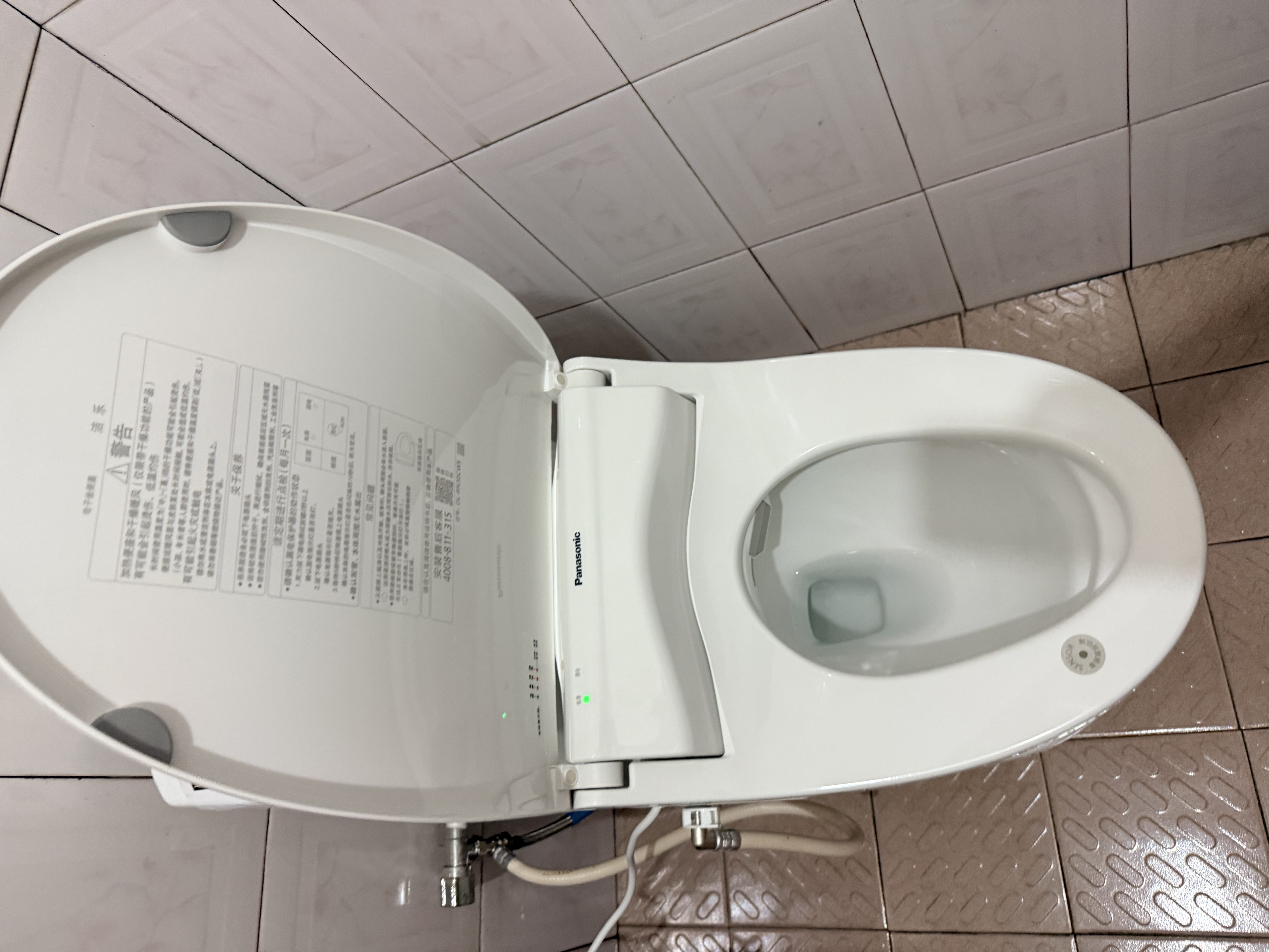 松下智能马桶盖通用前十名家用清洗加热烘干PQTK25马桶圈5210+/RN30 RN30遥控无缝易洁旗舰全功能款 实拍图