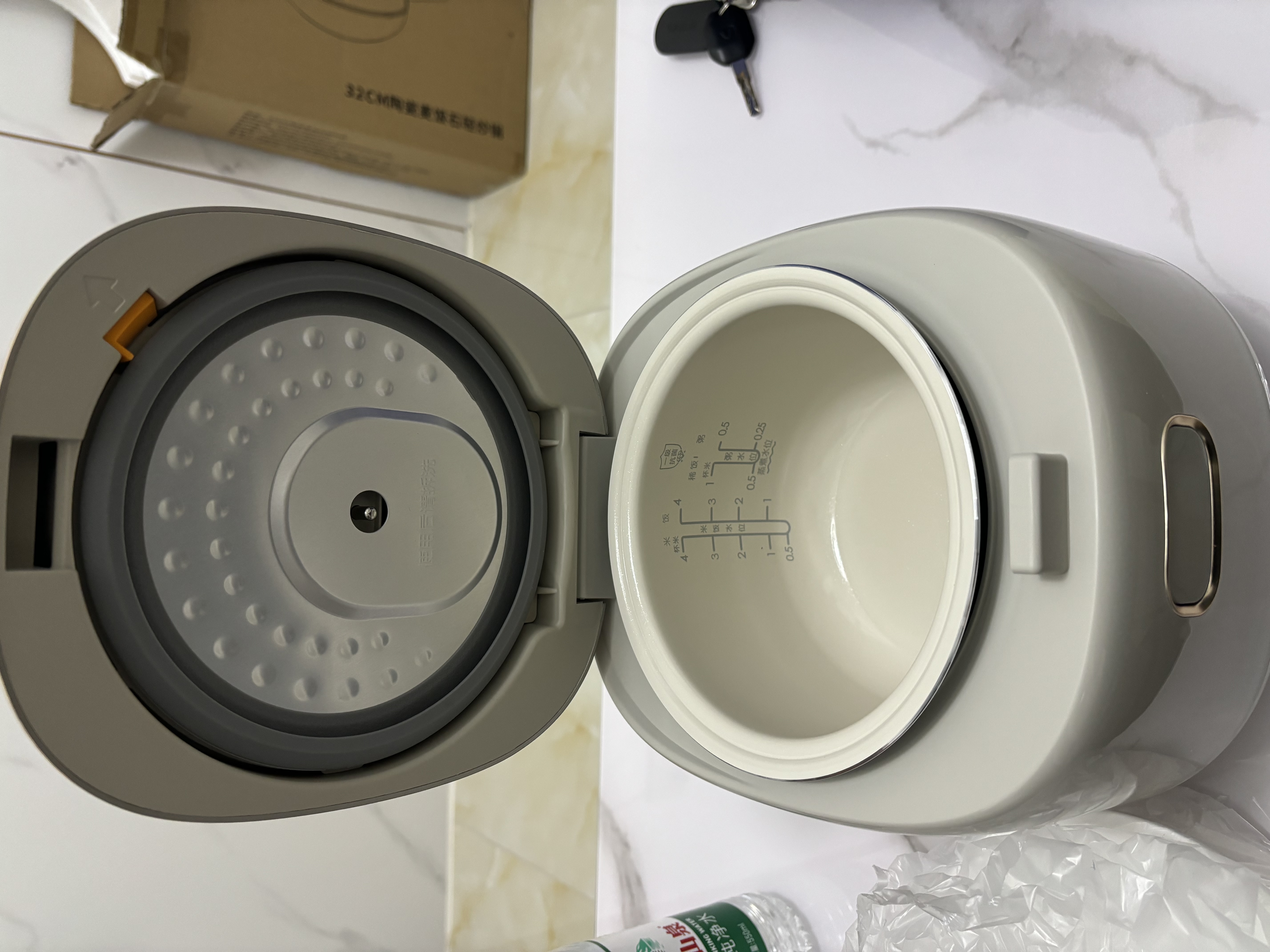 美的（Midea）电饭煲电饭锅小型迷你家用1-2人小容量智能预约多功能煲汤小米粥2L小饭煲以旧换新MB-RC211 实拍图