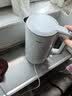 美的（Midea）烧水壶电热水壶304食品级不锈钢无缝内胆双层防烫1.7L大容量1800W智能断电SHJ1721 实拍图