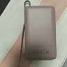 荣耀亲选移动电源 100W自带线版 20000mAh 3C认证可上飞机 可充荣耀华为苹果手机平板电脑 双向快充 摩卡色 实拍图